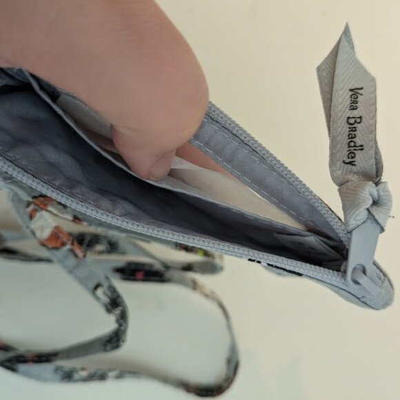 Vera Bradley Best in Show Zip ID Pouch with Breakaway Lanyard - Picture 6 of 6